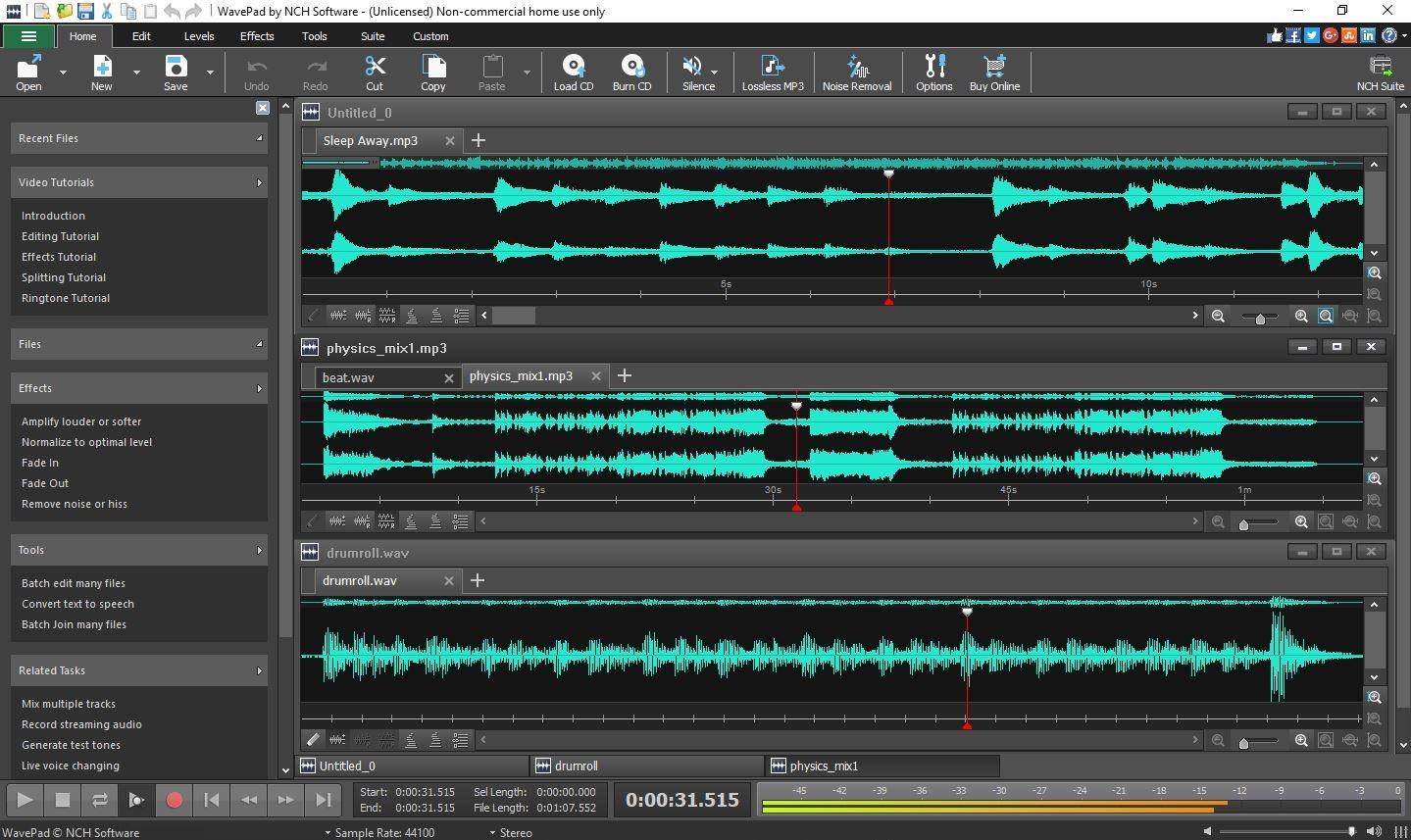 Free audio recording software download for mac os